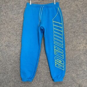 I Am Gia Taja Sweatpants Joggers Womens Small French Terry Logo Blue Australia